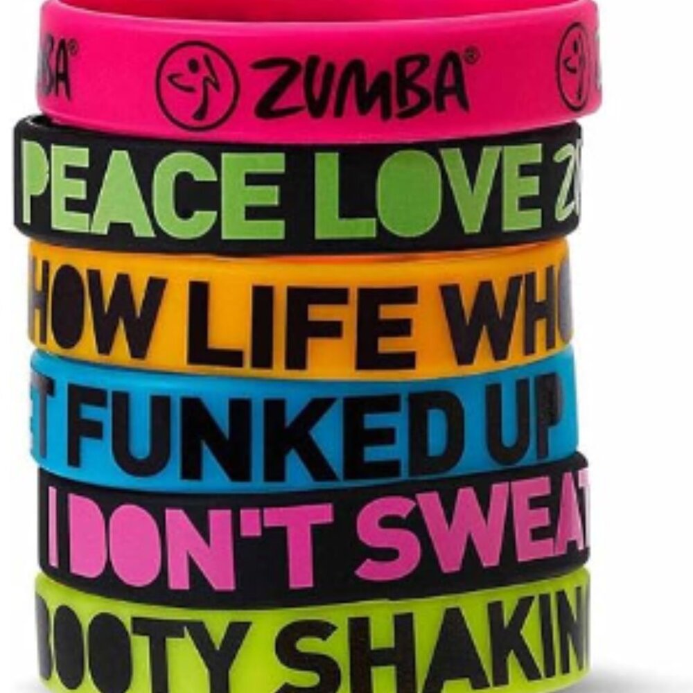 Zumba A0A00524 Express Yourself Bracelets (6PK) Visit the ZUMBA 10Bags - Picture 3 of 3